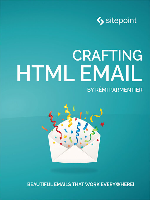 Title details for Crafting HTML Email by Remi Parmentier - Available